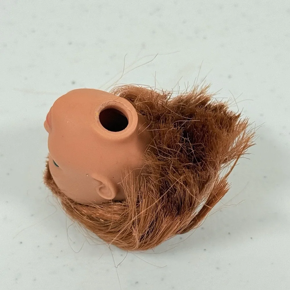 Vintage Mattel Skipper Doll Head Redhead TLC Replacement Part Unmarked Barbie